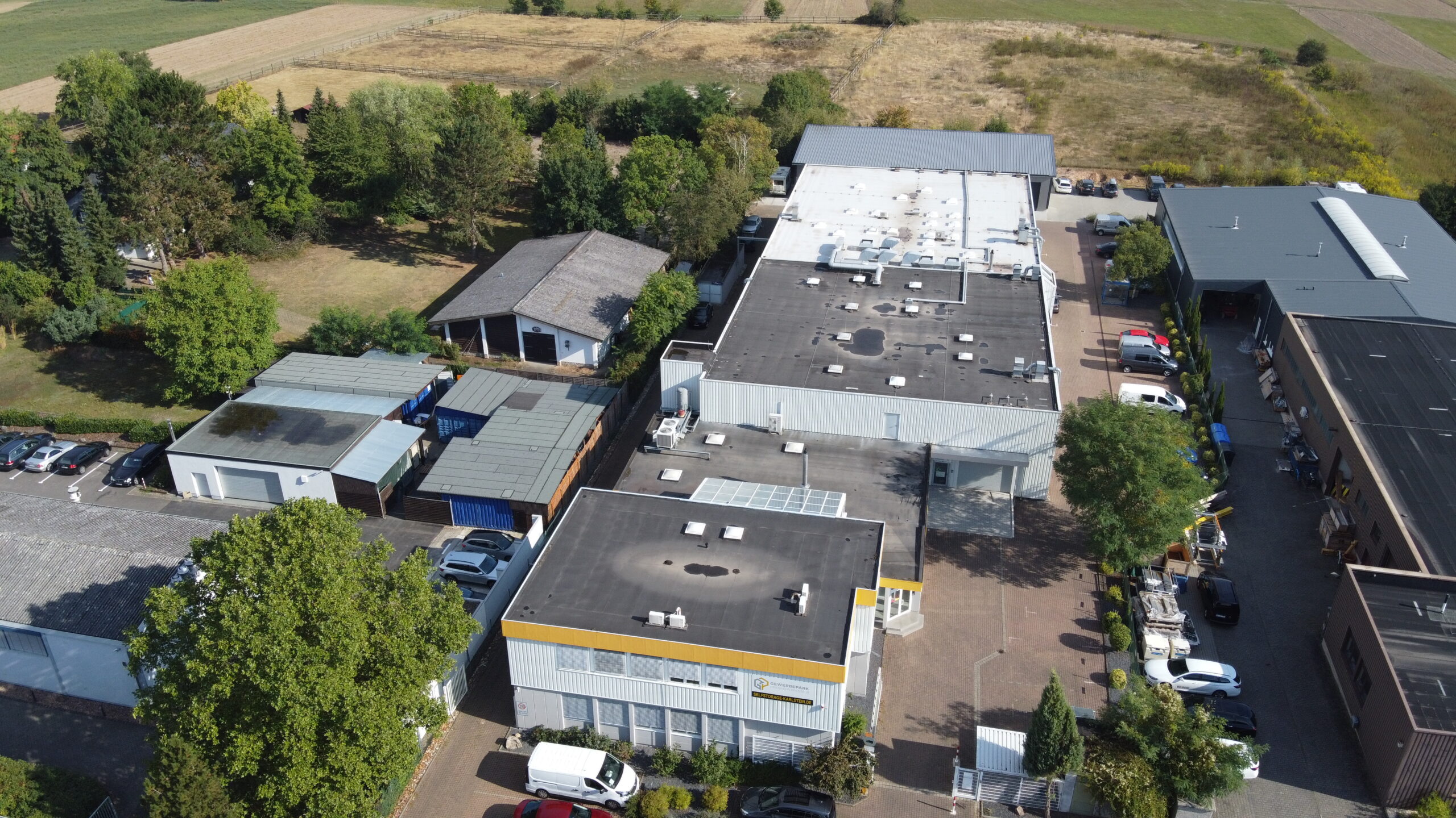 Luftbild Karlstein Frankenstr. 21 Mietlager in der Nähe von Rodgau